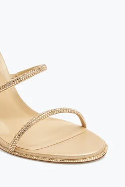 Per Le Invitate|Icone^Rene Caovilla Sandalo Cleo Oro 105 Beige