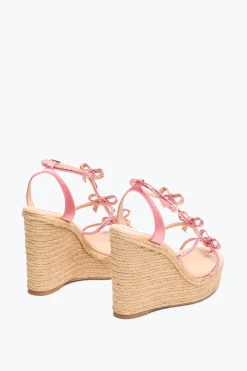 Platform|Sandali^Rene Caovilla SANDALO CON ZEPPA CATERINA CONFETTO 120 Rosa