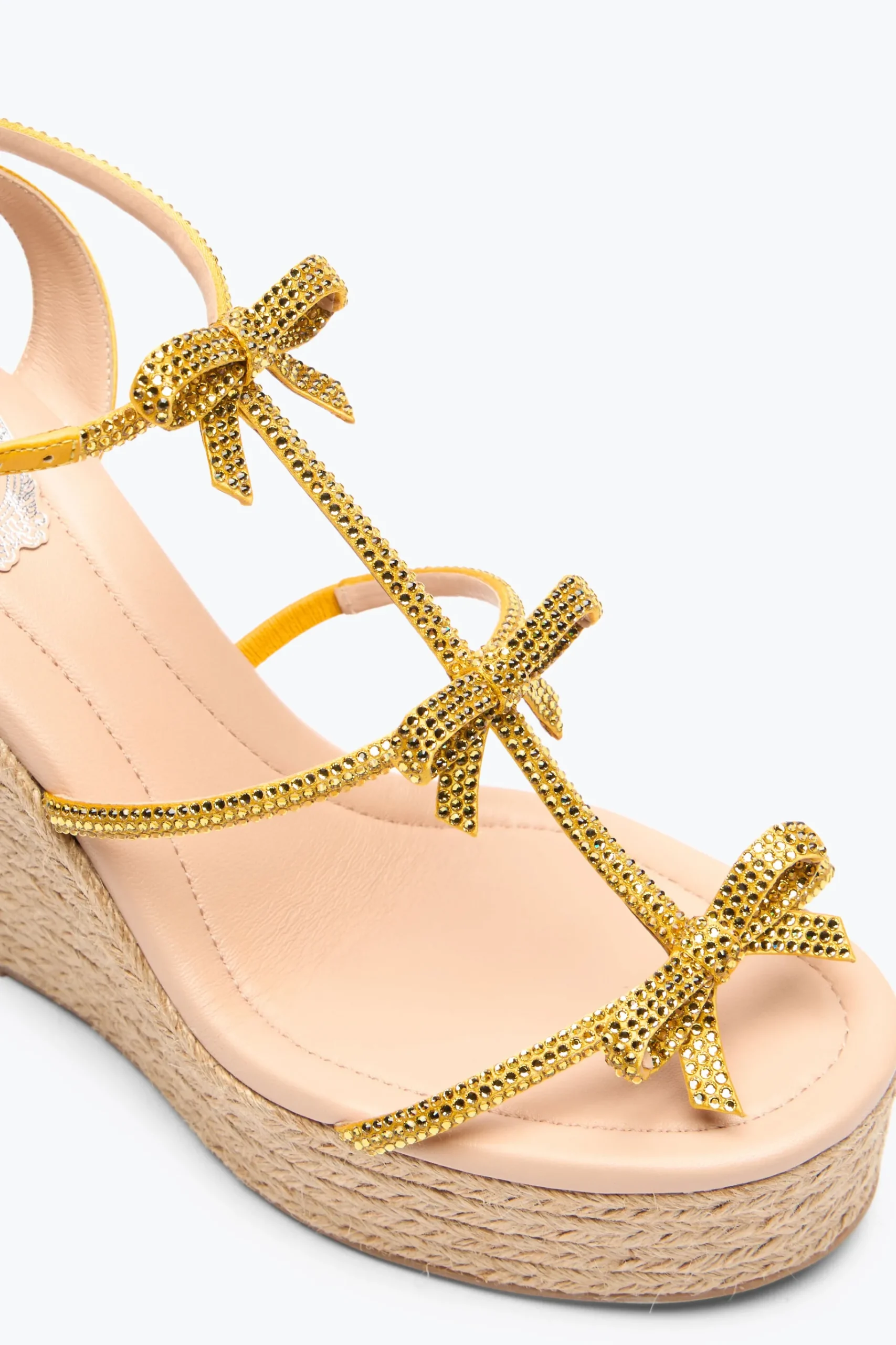 Platform|Sandali^Rene Caovilla SANDALO CON ZEPPA CATERINA 120 Giallo