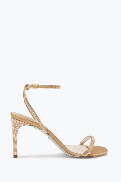 Per Le Damigelle|Icone^Rene Caovilla Sandalo Ellabrita Con Cristalli 80 Beige