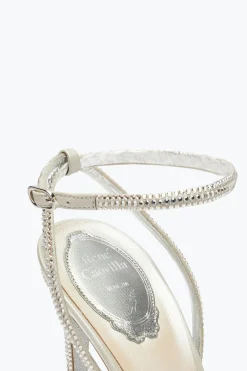 Per Le Damigelle|Icone^Rene Caovilla Sandalo Ellabrita Perla 105 Grigio