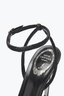 Icone|Sandali^Rene Caovilla Sandalo Ellabrita Con Cristalli 105 Nero