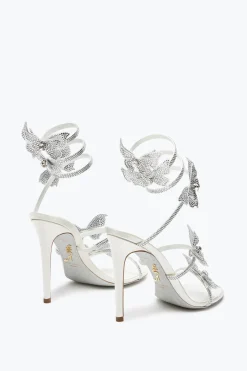 Collezione Sposa|Sandali^Rene Caovilla SANDALO FAIRY AVORIO 105 Bianco