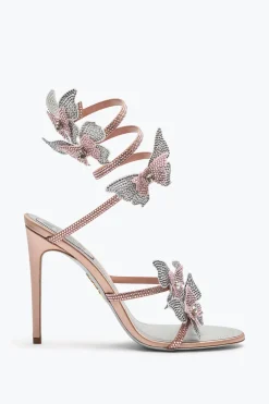 Per Le Invitate|Sandali^Rene Caovilla SANDALO FAIRY E ARGENTO 105 Rosa