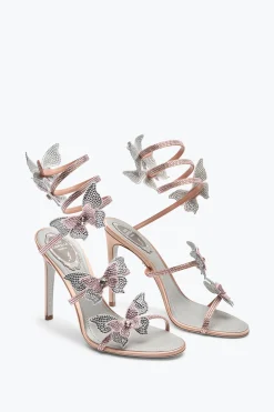Per Le Invitate|Sandali^Rene Caovilla SANDALO FAIRY E ARGENTO 105 Rosa