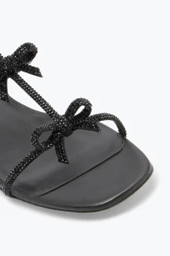 Flat^Rene Caovilla Sandalo Flat Caterina 10 Nero