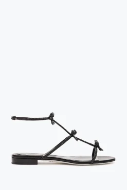 Flat^Rene Caovilla SANDALO FLAT CATERINA 10 Nero