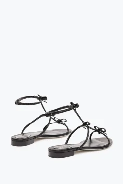 Flat^Rene Caovilla SANDALO FLAT CATERINA 10 Nero