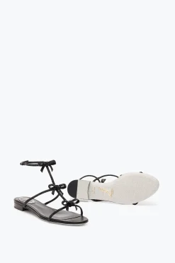 Flat^Rene Caovilla SANDALO FLAT CATERINA 10 Nero