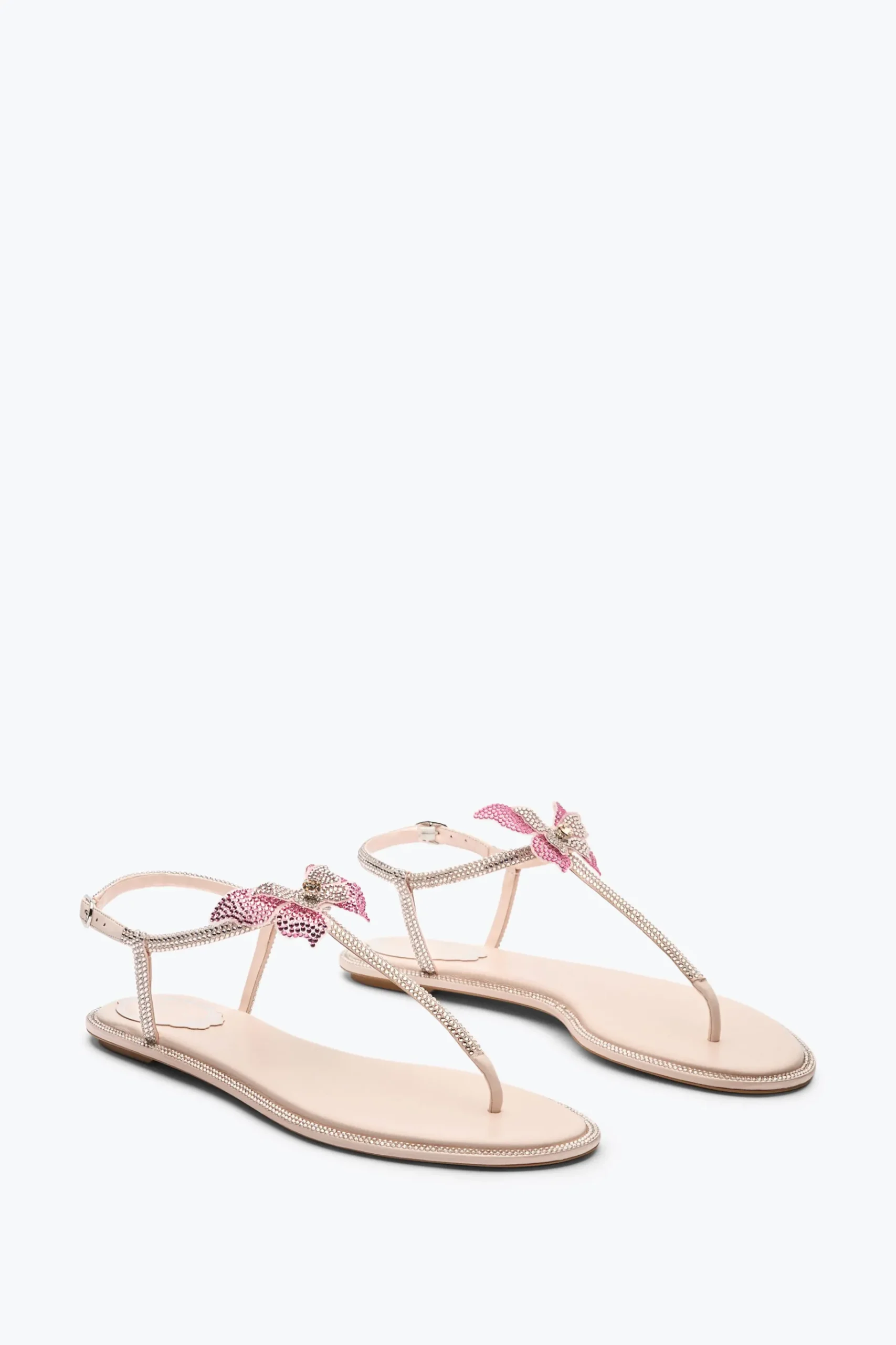 Per Le Invitate|Flat^Rene Caovilla SANDALO FLAT FAIRY 10 Rosa
