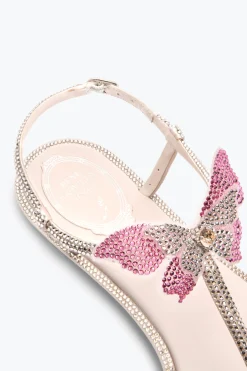 Per Le Invitate|Flat^Rene Caovilla SANDALO FLAT FAIRY 10 Rosa