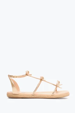 Flat^Rene Caovilla SANDALO FLATFORM CATERINA 10 Nude