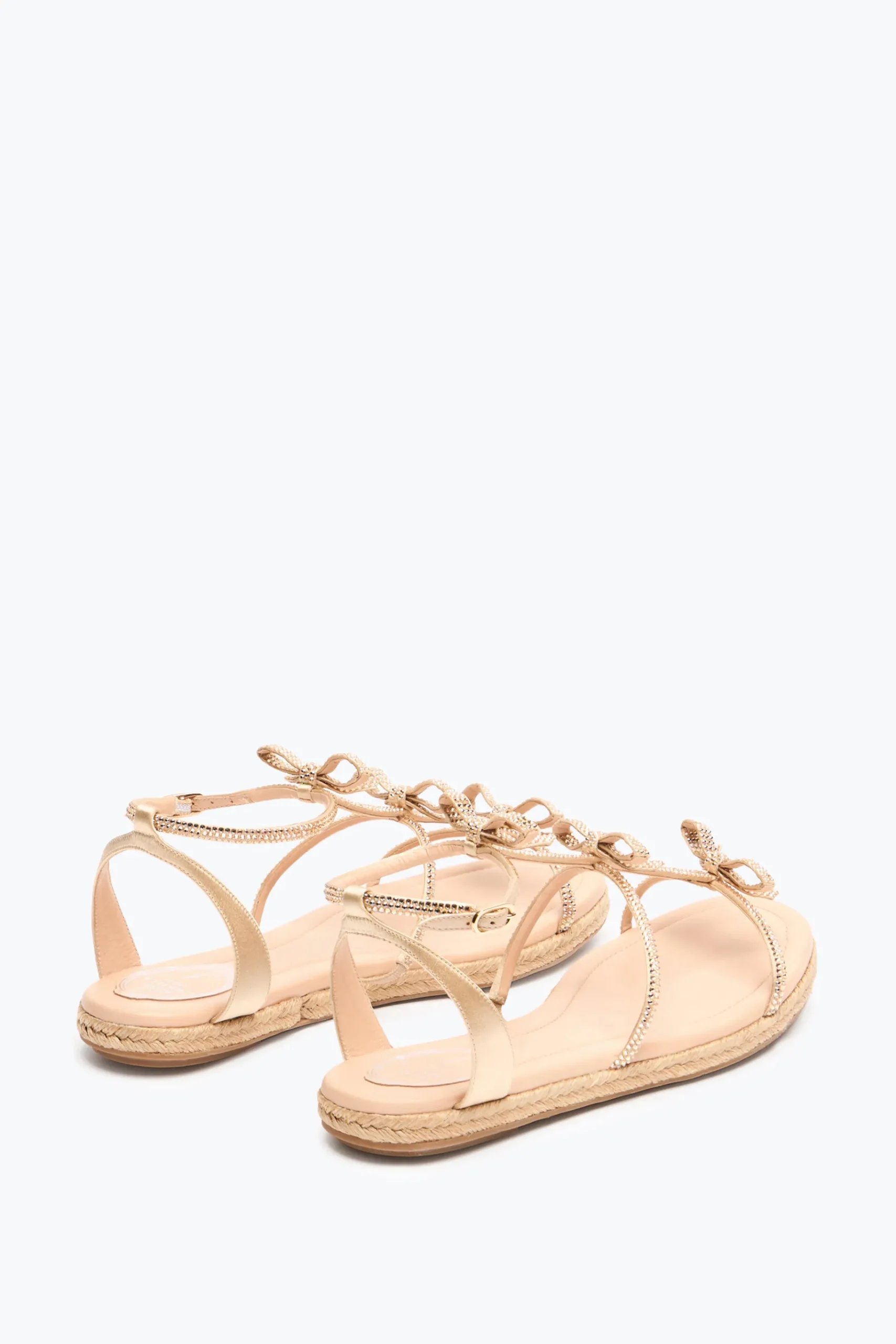 Flat^Rene Caovilla SANDALO FLATFORM CATERINA 10 Nude