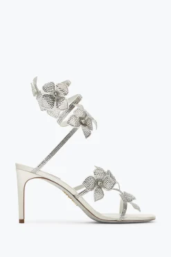Collezione Sposa|Sandali^Rene Caovilla Sandalo Floriane 80 Bianco