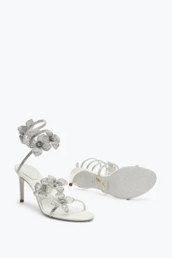 Collezione Sposa|Sandali^Rene Caovilla Sandalo Floriane 80 Bianco