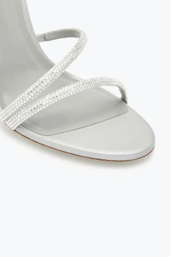 Sandali^Rene Caovilla Sandalo Margot 105 Con Cristalli Grigio