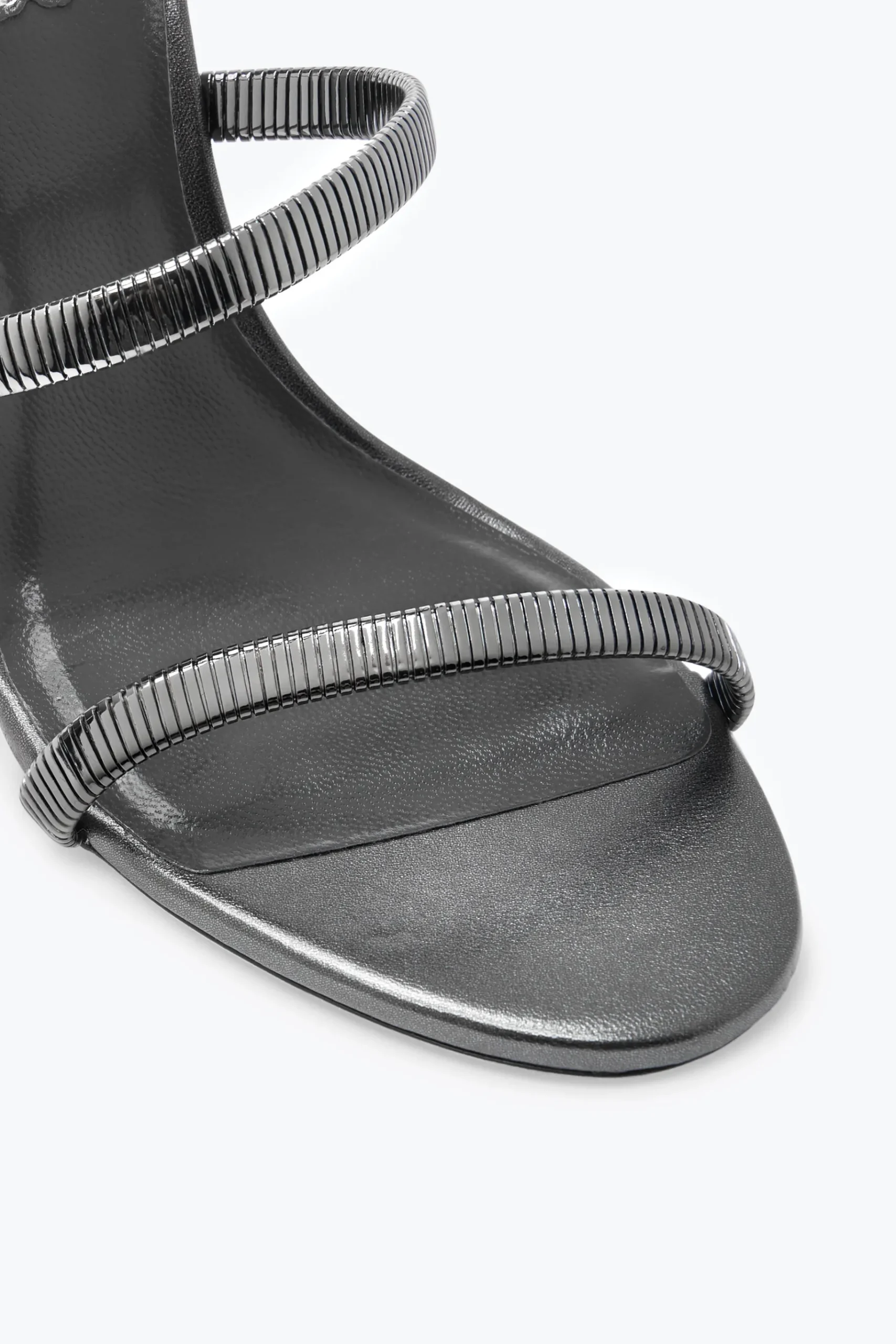 Icone|Sandali^Rene Caovilla Sandalo Juniper Metal 105 Grigio