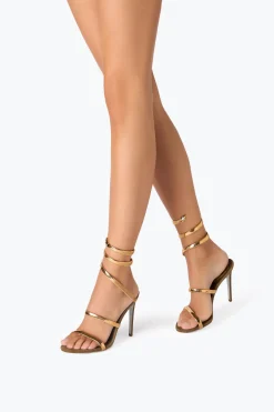 Sandali^Rene Caovilla Sandalo Juniper Oro E 105 Kaki