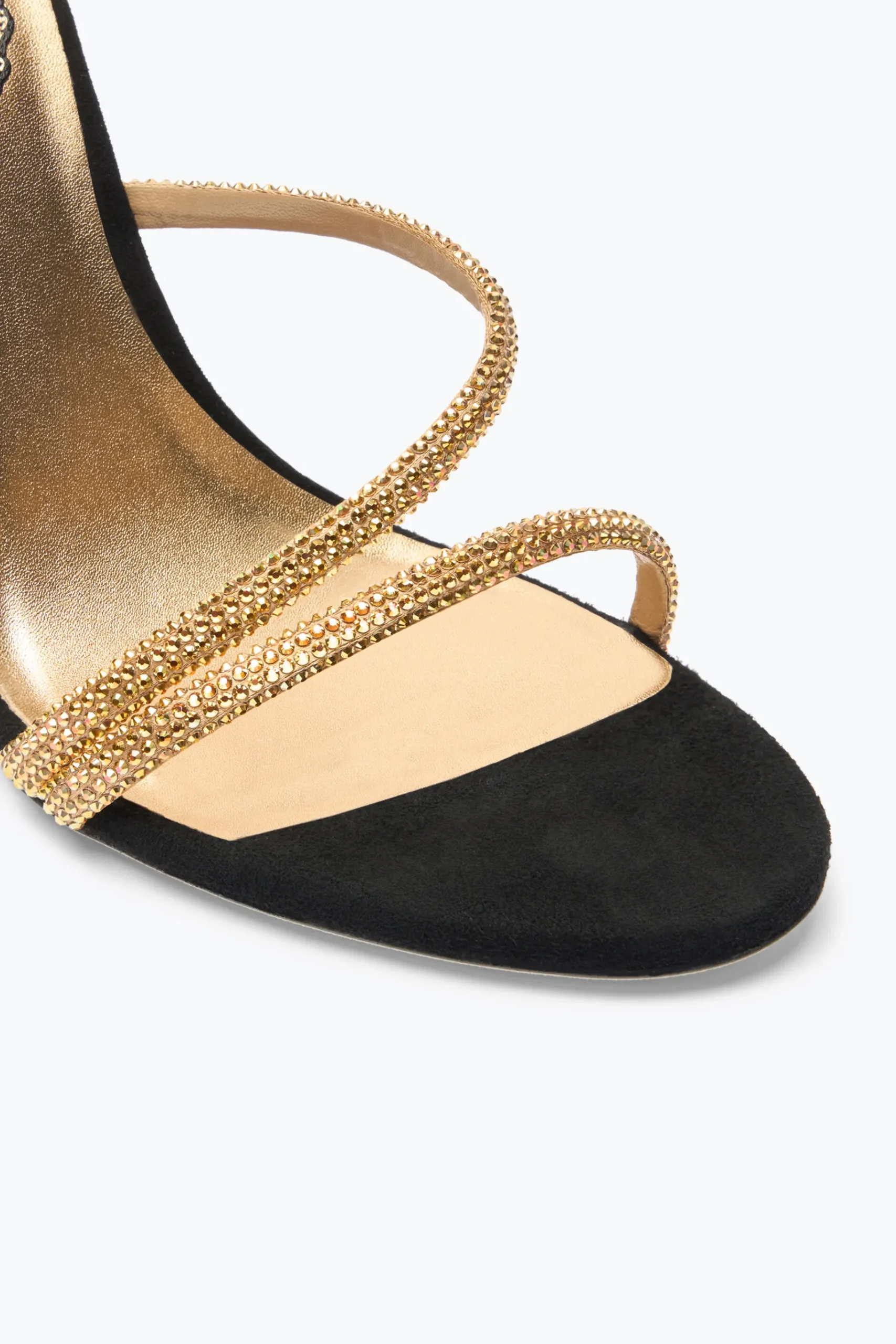 Sandali^Rene Caovilla Sandalo Margot E Oro 105 Nero