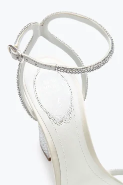 Collezione Sposa|Sandali^Rene Caovilla SANDALO NICOLE AVORIO 105 Bianco