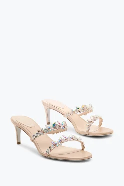 Mule|Per Le Invitate^Rene Caovilla SANDALO SLIDER EDEN 60 Nude