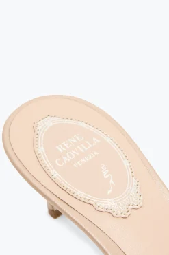Mule|Per Le Invitate^Rene Caovilla SANDALO SLIDER EDEN 60 Nude