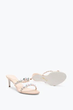 Mule|Per Le Invitate^Rene Caovilla SANDALO SLIDER EDEN 60 Nude