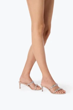 Mule|Per Le Invitate^Rene Caovilla SANDALO SLIDER EDEN 60 Nude