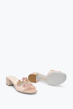 Mule^Rene Caovilla SANDALO SLIDER VENEZIANA 40 Rosa Cipria