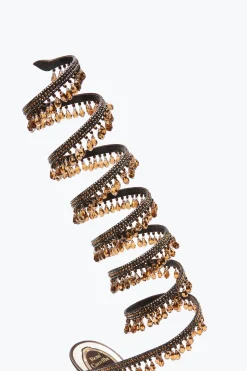 Icone|Sandali^Rene Caovilla SANDALO SUPER CHANDELIER BRONZO 105 Marrone
