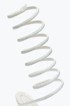 Collezione Sposa|Sandali^Rene Caovilla Sandalo Super Cleo 105 Bianco