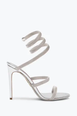 Per Le Invitate|Sandali^Rene Caovilla Sandalo Trigold Cleo 105 Argento
