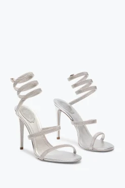 Per Le Invitate|Sandali^Rene Caovilla Sandalo Trigold Cleo 105 Argento
