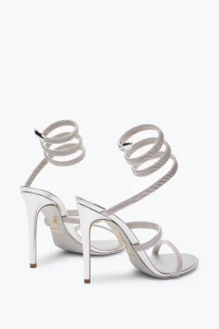 Per Le Invitate|Sandali^Rene Caovilla Sandalo Trigold Cleo 105 Argento
