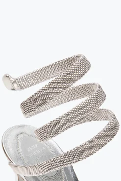Per Le Invitate|Sandali^Rene Caovilla Sandalo Trigold Cleo 105 Argento