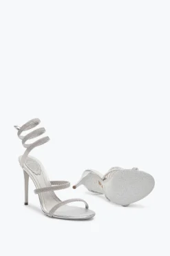 Per Le Invitate|Sandali^Rene Caovilla Sandalo Trigold Cleo 105 Argento