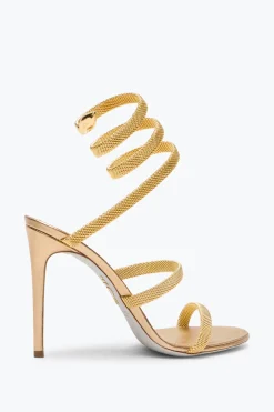 Per Le Invitate|Sandali^Rene Caovilla Sandalo Trigold Cleo 105 Oro