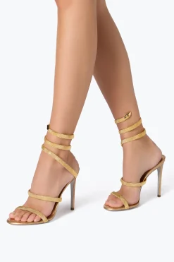 Per Le Invitate|Sandali^Rene Caovilla Sandalo Trigold Cleo 105 Oro