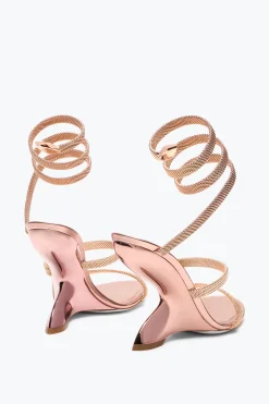 Sandali^Rene Caovilla SANDALO TRIGOLD SYMPHONY ORO 105 Rosa