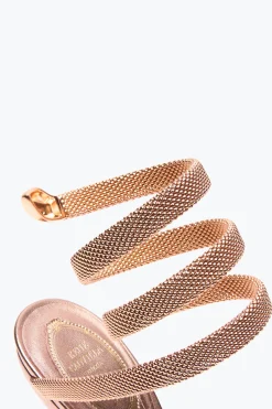 Sandali^Rene Caovilla SANDALO TRIGOLD SYMPHONY ORO 105 Rosa