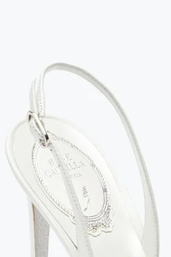 Slingback^Rene Caovilla Slingback Barbara Bianca 105 Bianco