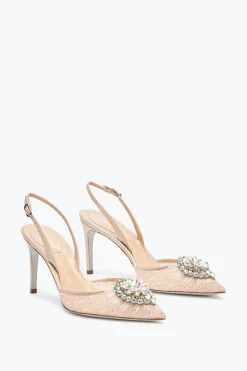 Slingback^Rene Caovilla Slingback Barbara Nude 80 Carne