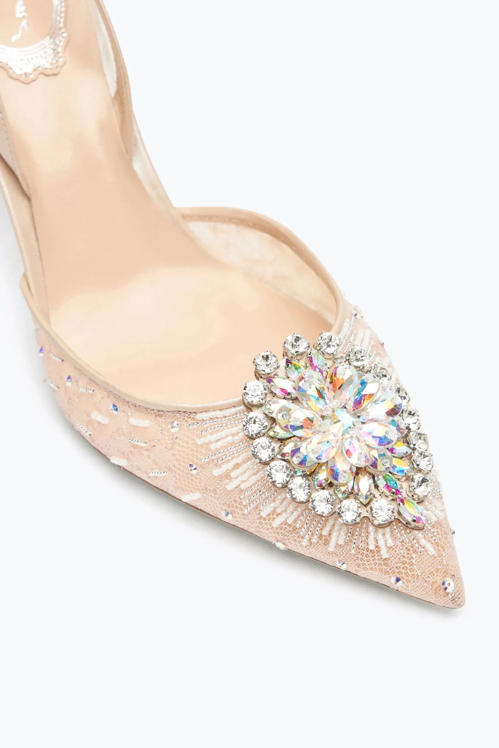 Slingback^Rene Caovilla Slingback Barbara Nude 80 Carne
