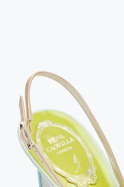 Slingback^Rene Caovilla SLINGBACK BLOOM 80 Multicolore