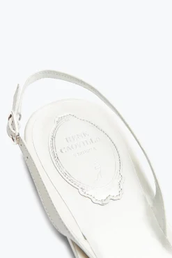 Collezione Sposa|Ballerine E Mocassini^Rene Caovilla Slingback Cinderella Bianca 10 Bianco