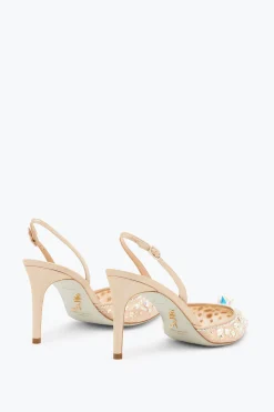 Per Le Invitate|Slingback^Rene Caovilla Slingback Cinderella 80 Nude