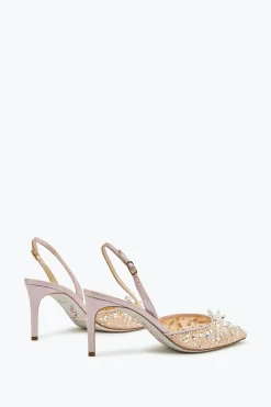Slingback^Rene Caovilla Slingback Eleganti Cinderella 75 Rosa
