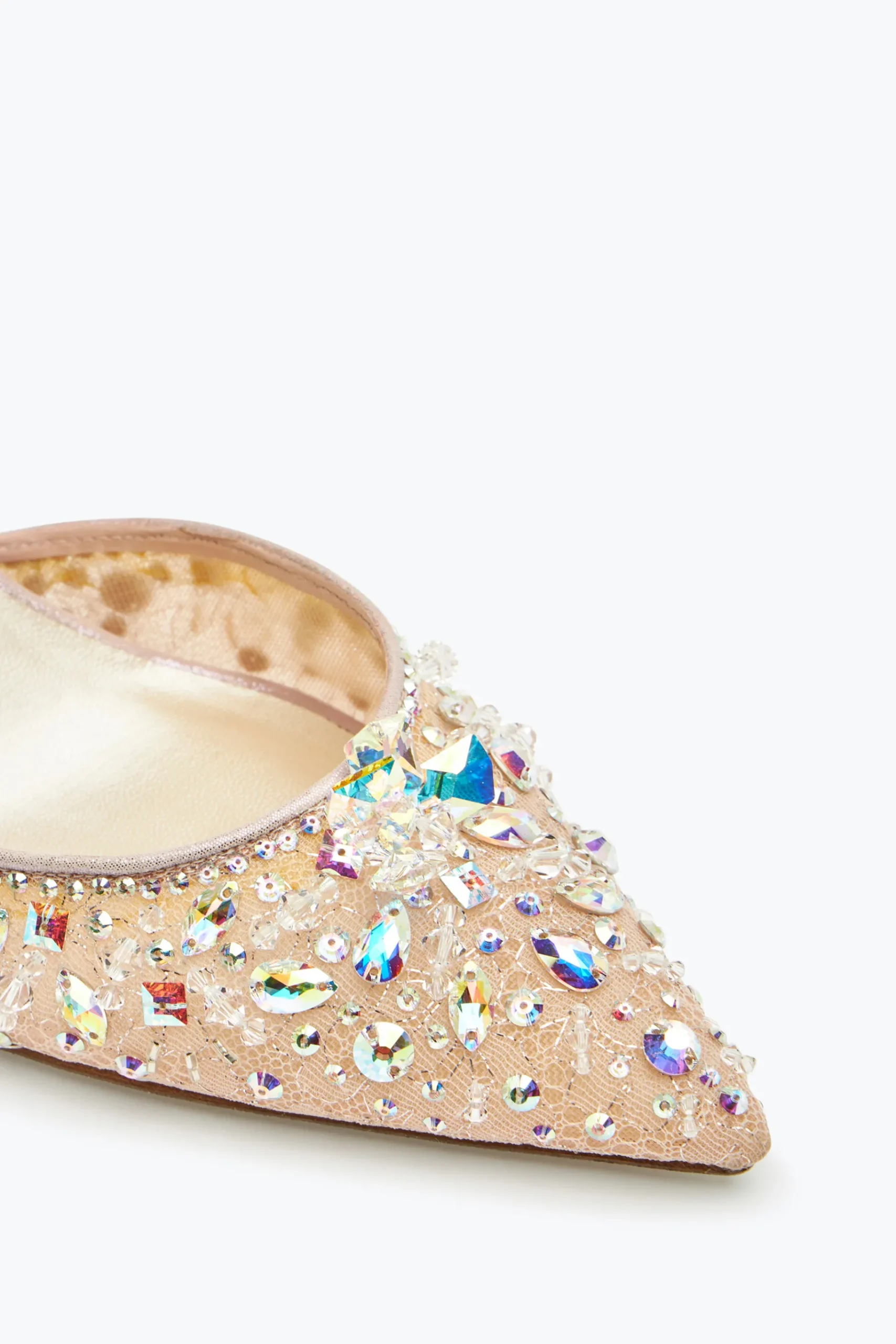 Slingback^Rene Caovilla Slingback Eleganti Cinderella 75 Rosa