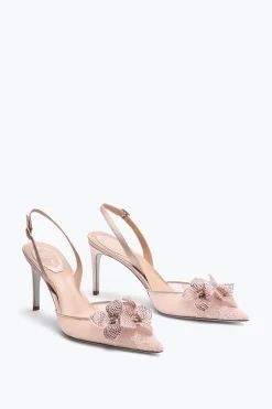 Per Le Invitate|Slingback^Rene Caovilla Slingback Floriane 80 Rosa Cipria