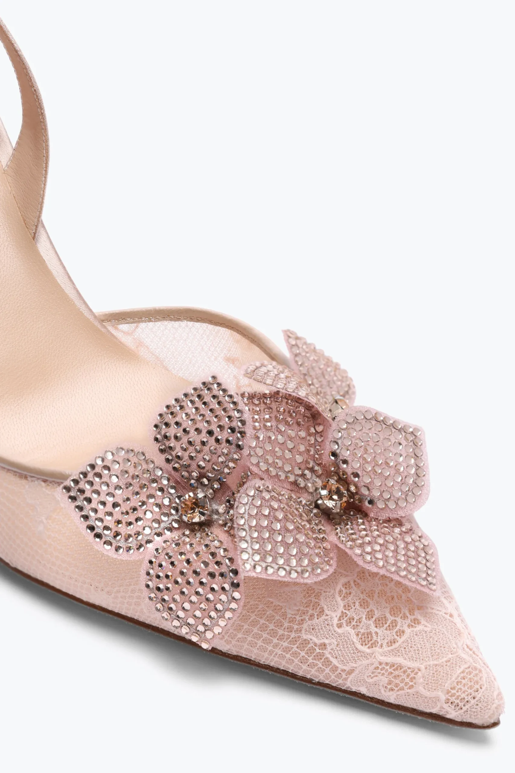 Per Le Invitate|Slingback^Rene Caovilla Slingback Floriane 80 Rosa Cipria